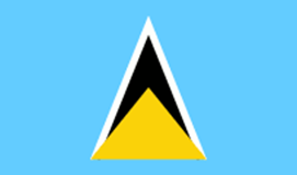 Bandera Santa Lucía